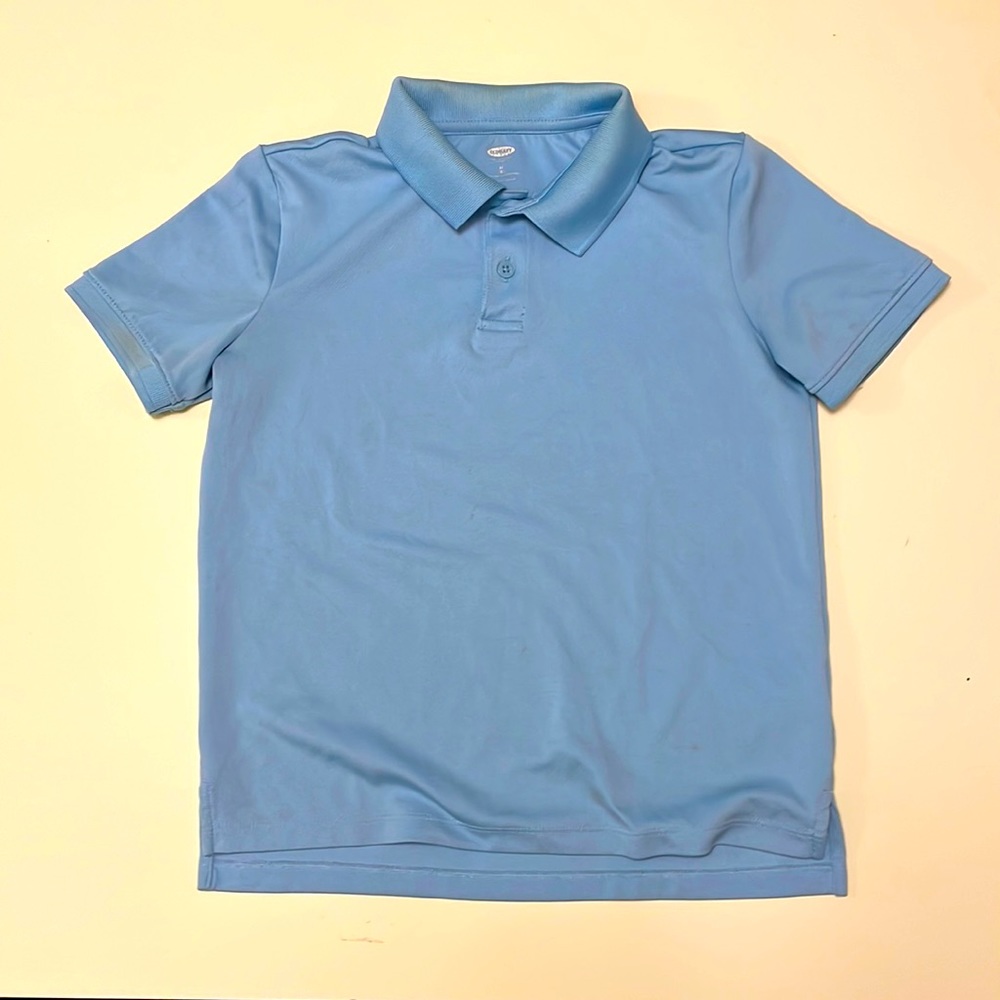 Old Navy Blue Collar Shirt kids
